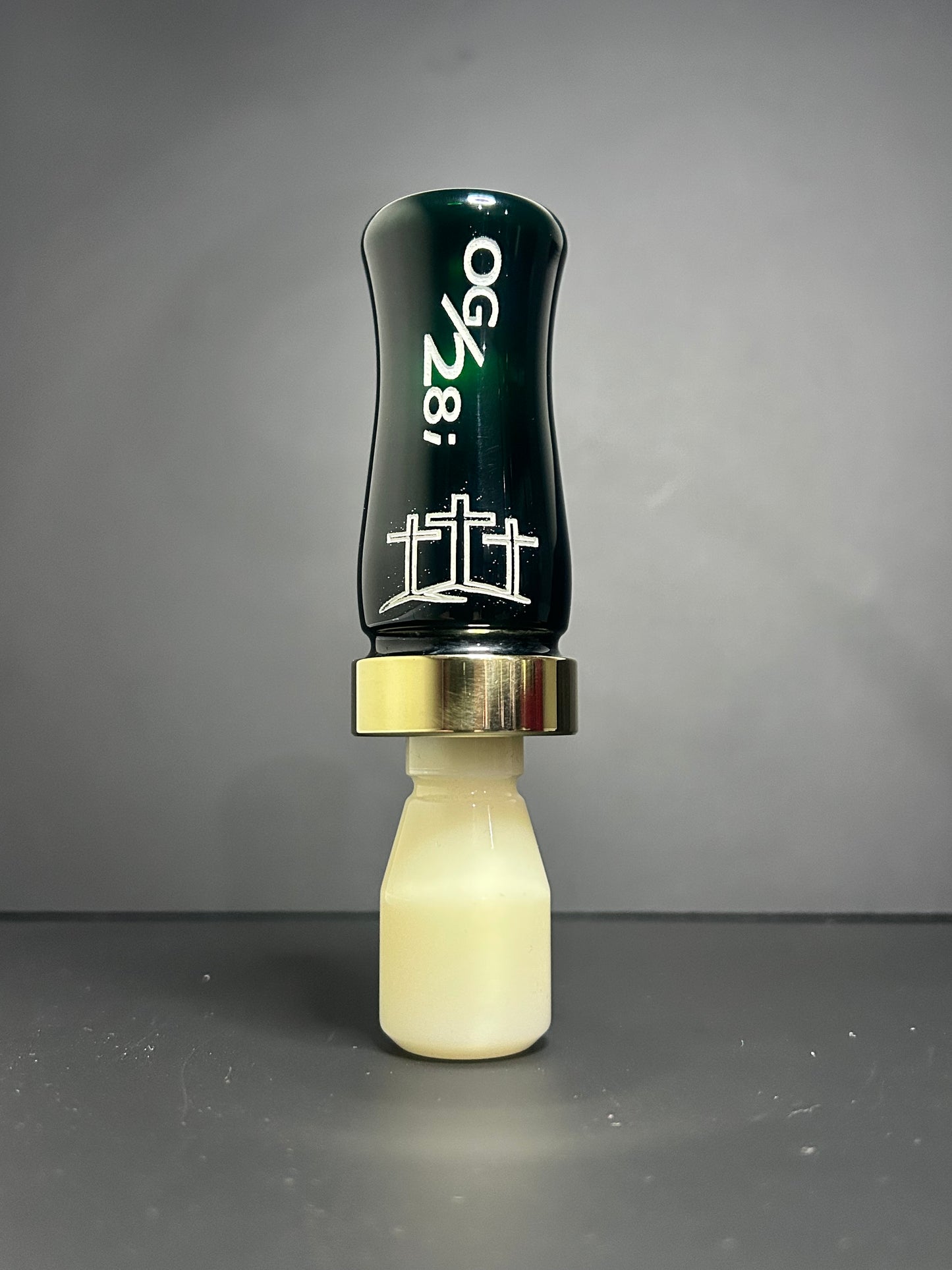 OD green, gold and ivory polished J frame