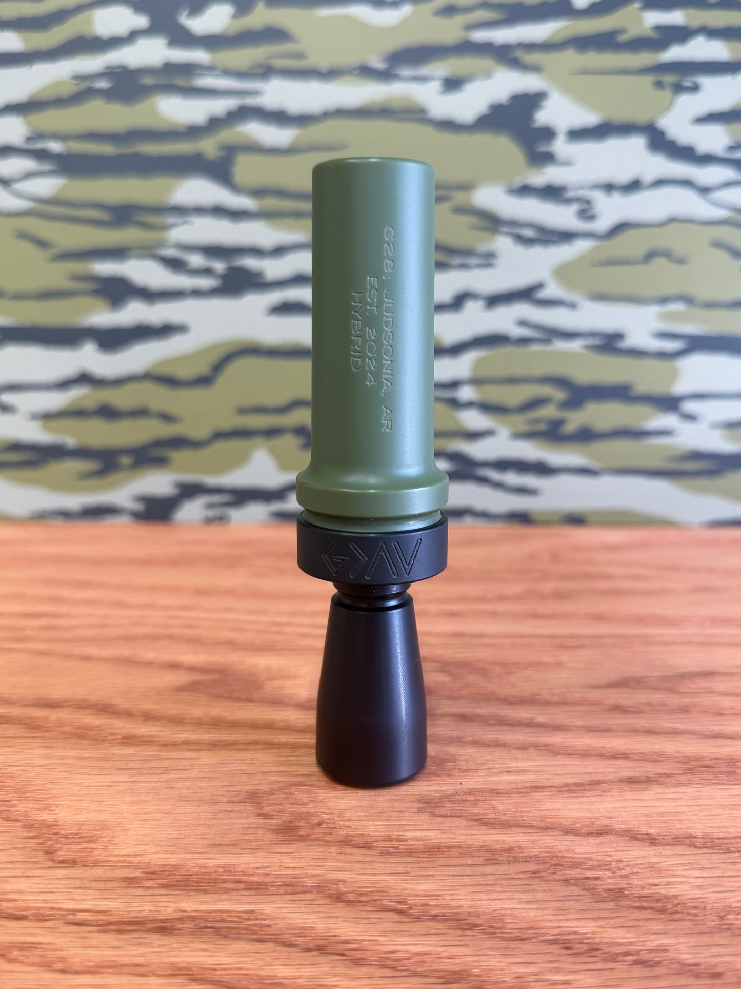 OD Green and black unpolished Hybrid