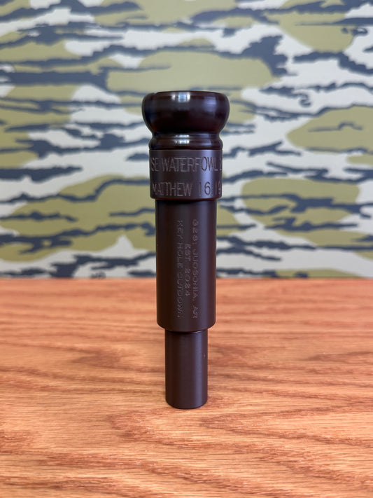 All Brown Acrylic Keyhole Unpolished