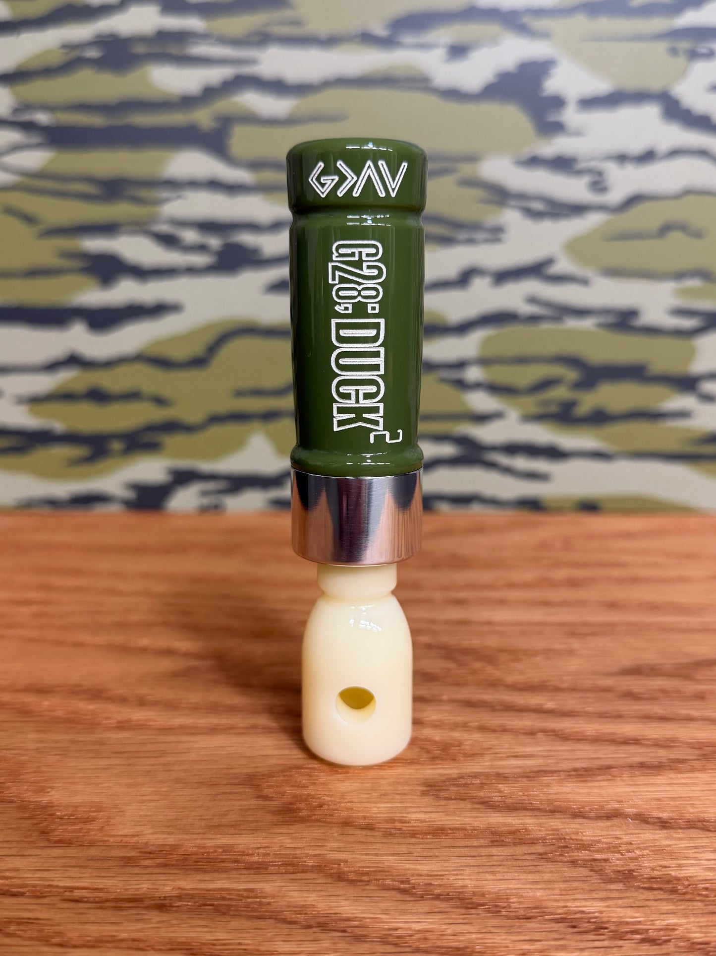 OD green, ivory and aluminum polished DUCKS