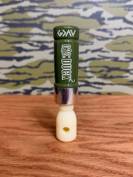 OD green, ivory and aluminum polished DUCKS