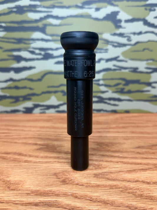 Black Out Round Hole Cutdown Unpolished