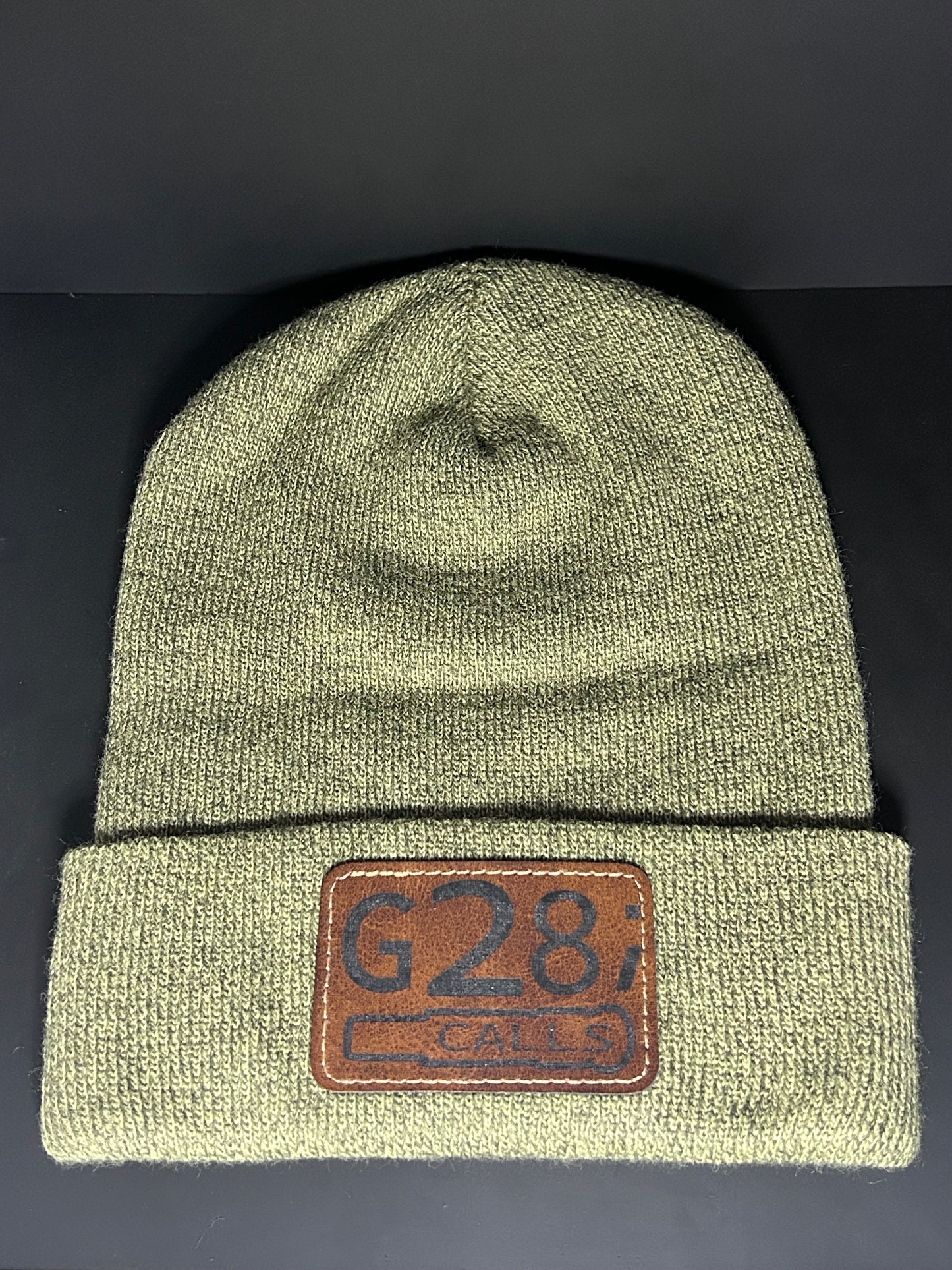 Space OD Green Richardson G28; Calls beanie
