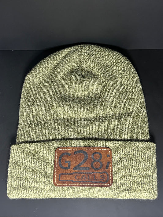 Space OD Green Richardson G28; Calls beanie