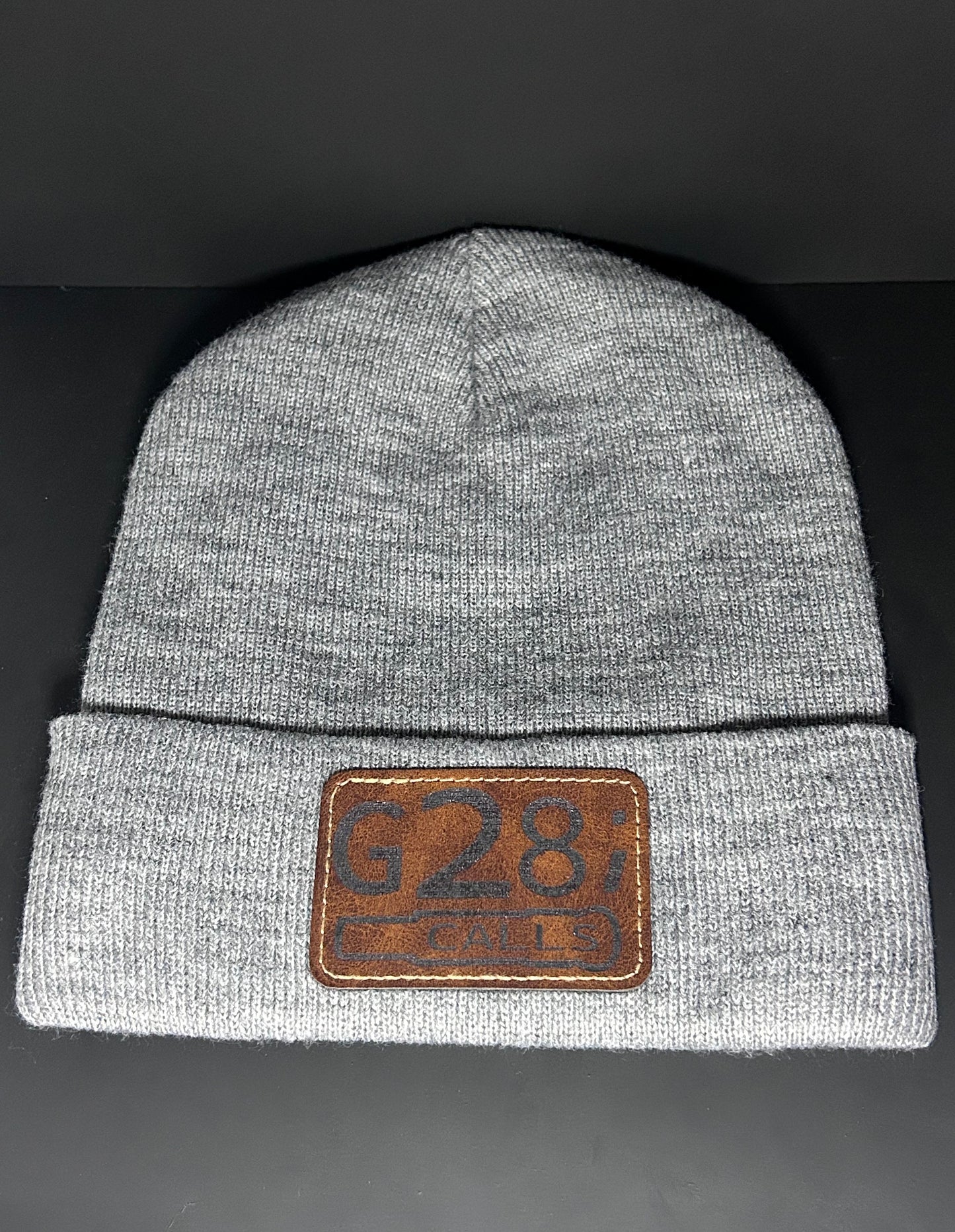 Space gray Richardson G28; Calls beanie