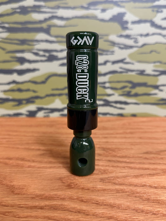 OD green and black polished DUCKS