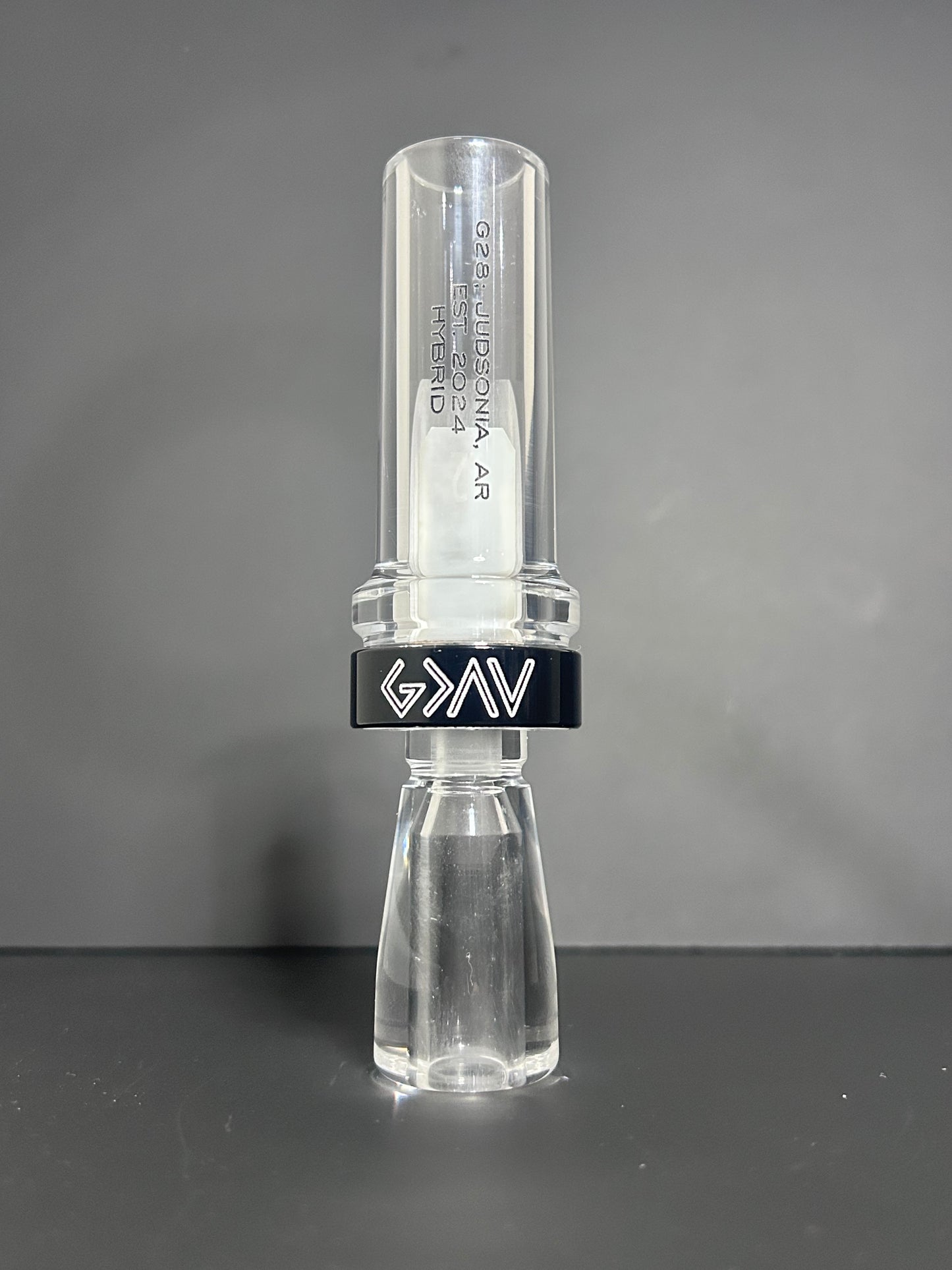 Clear and black polished Hybrid