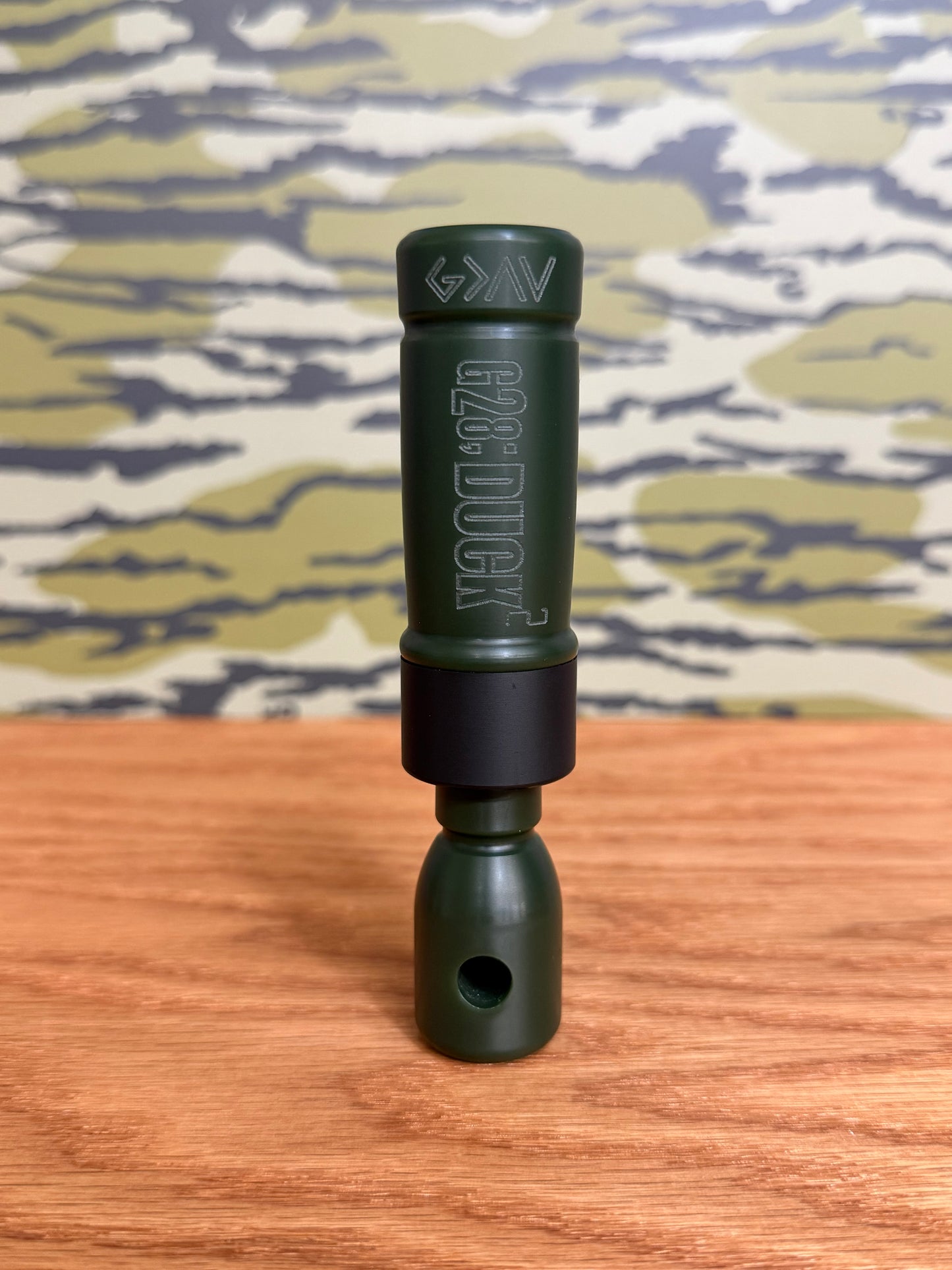 OD green and black unpolished DUCKS