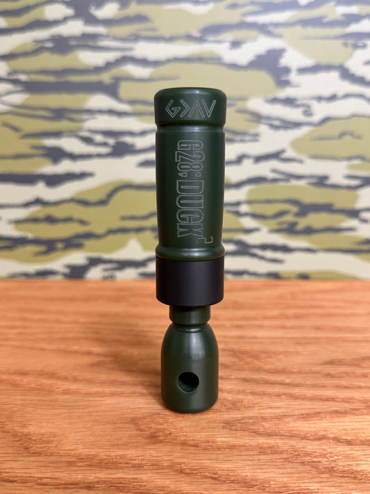 OD green and black unpolished DUCKS
