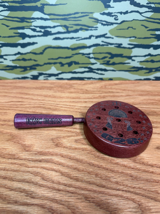 G28; Purple Heart Turkey pot and Purple Heart sticker slate