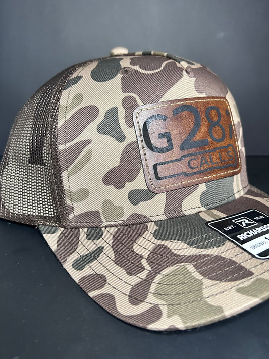 Duck camo Richardson 112 G28; Calls hat