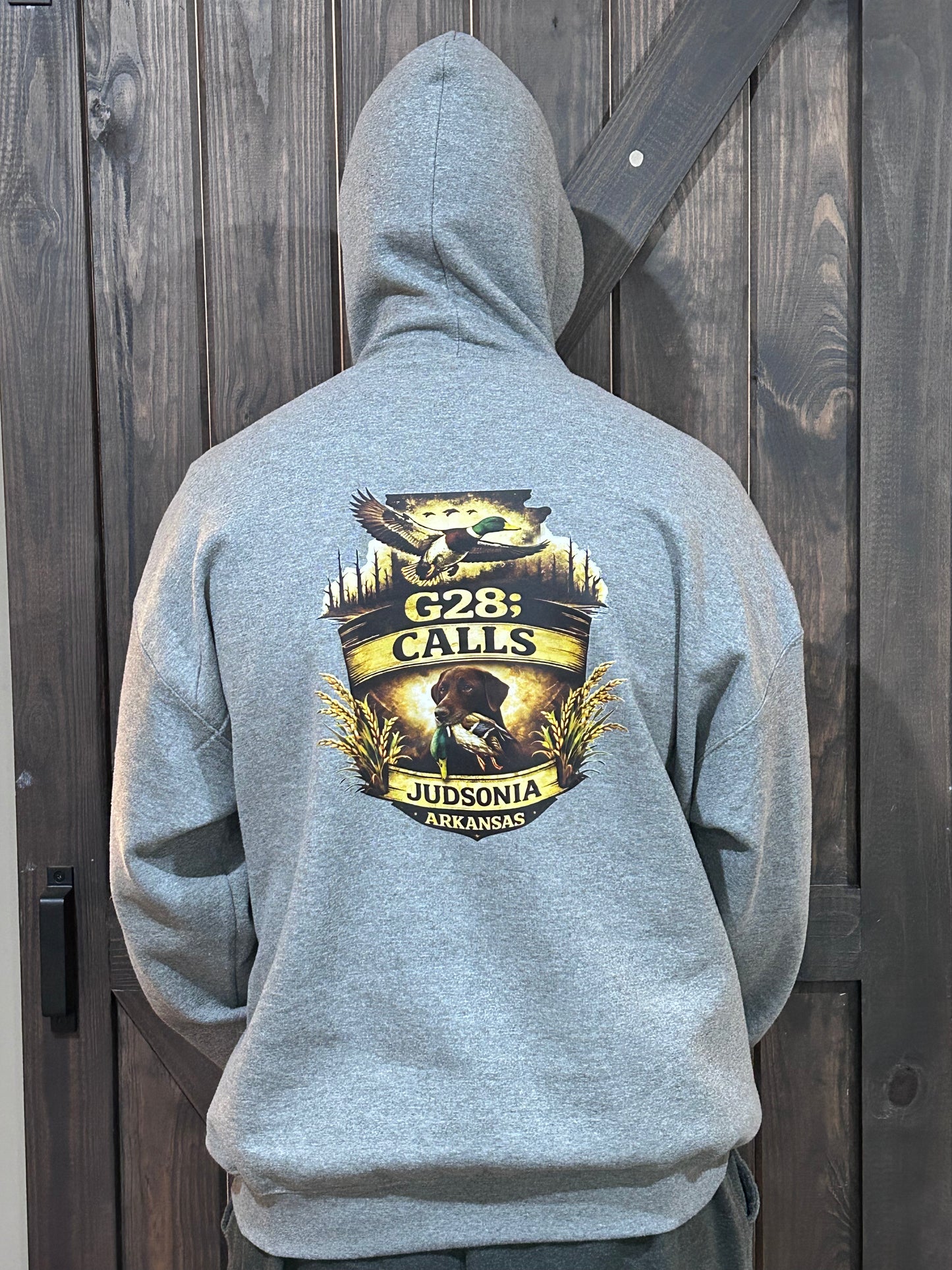 Gray G28; Calls Hoodie