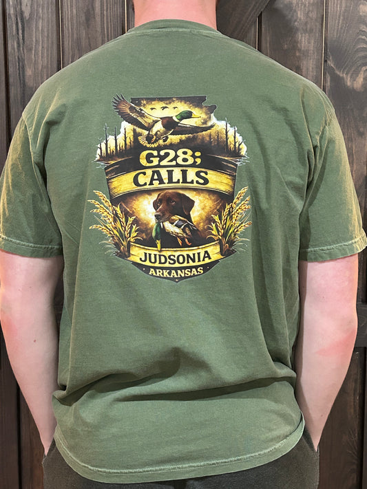 Marsh Green G28; Calls T shirt
