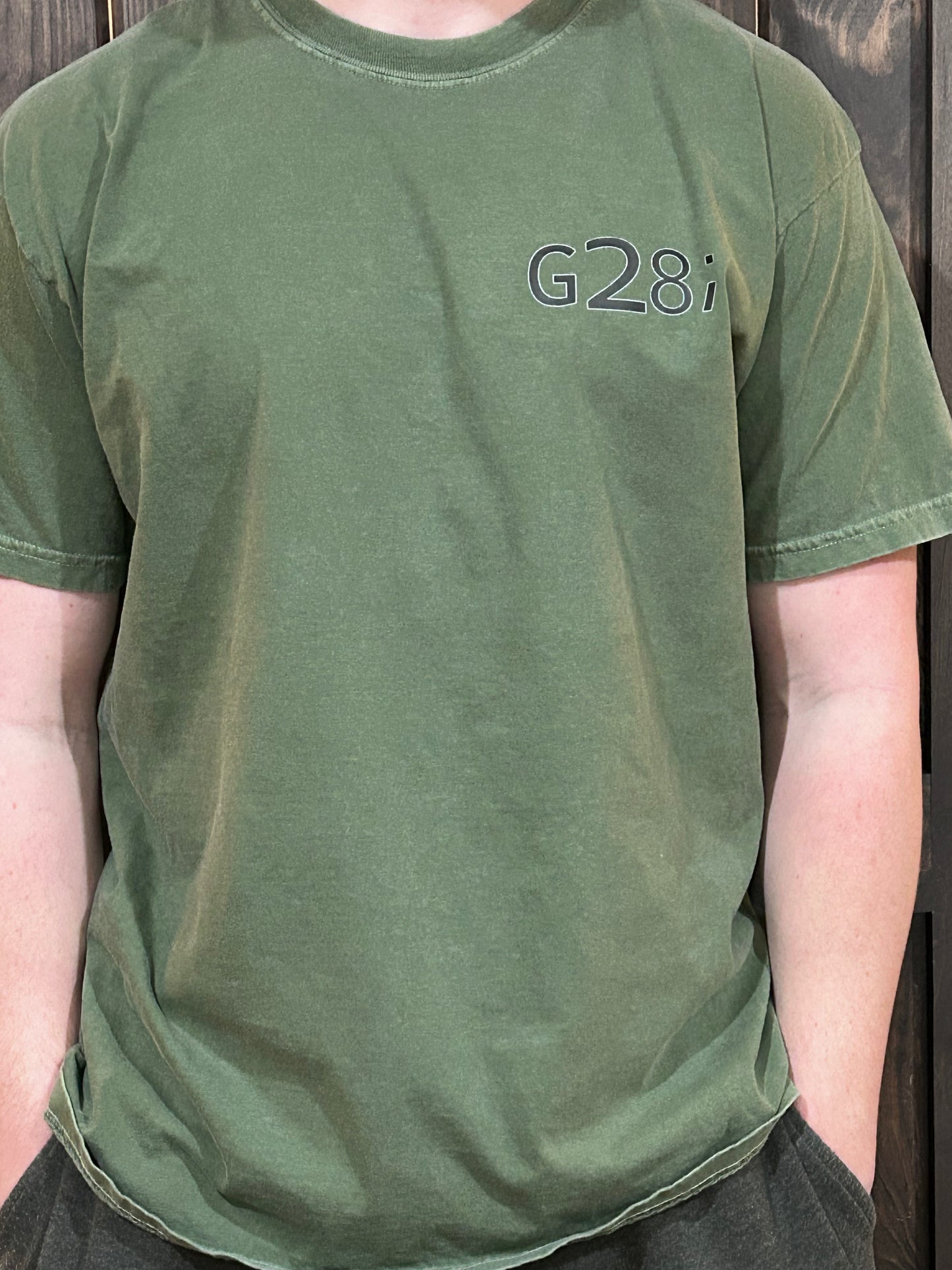 Marsh Green G28; Calls T shirt