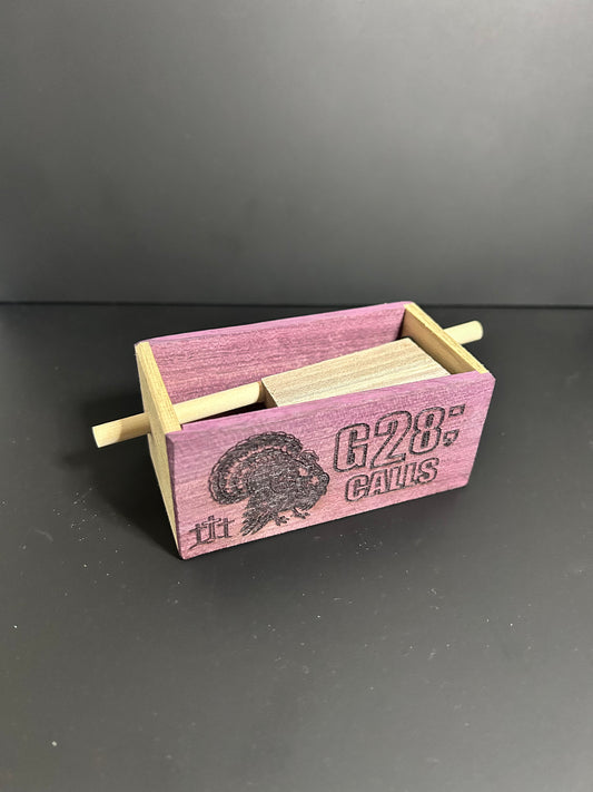 G28; Purple Heart Turkey push button