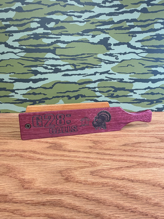 G28; Box call Purple Heart top